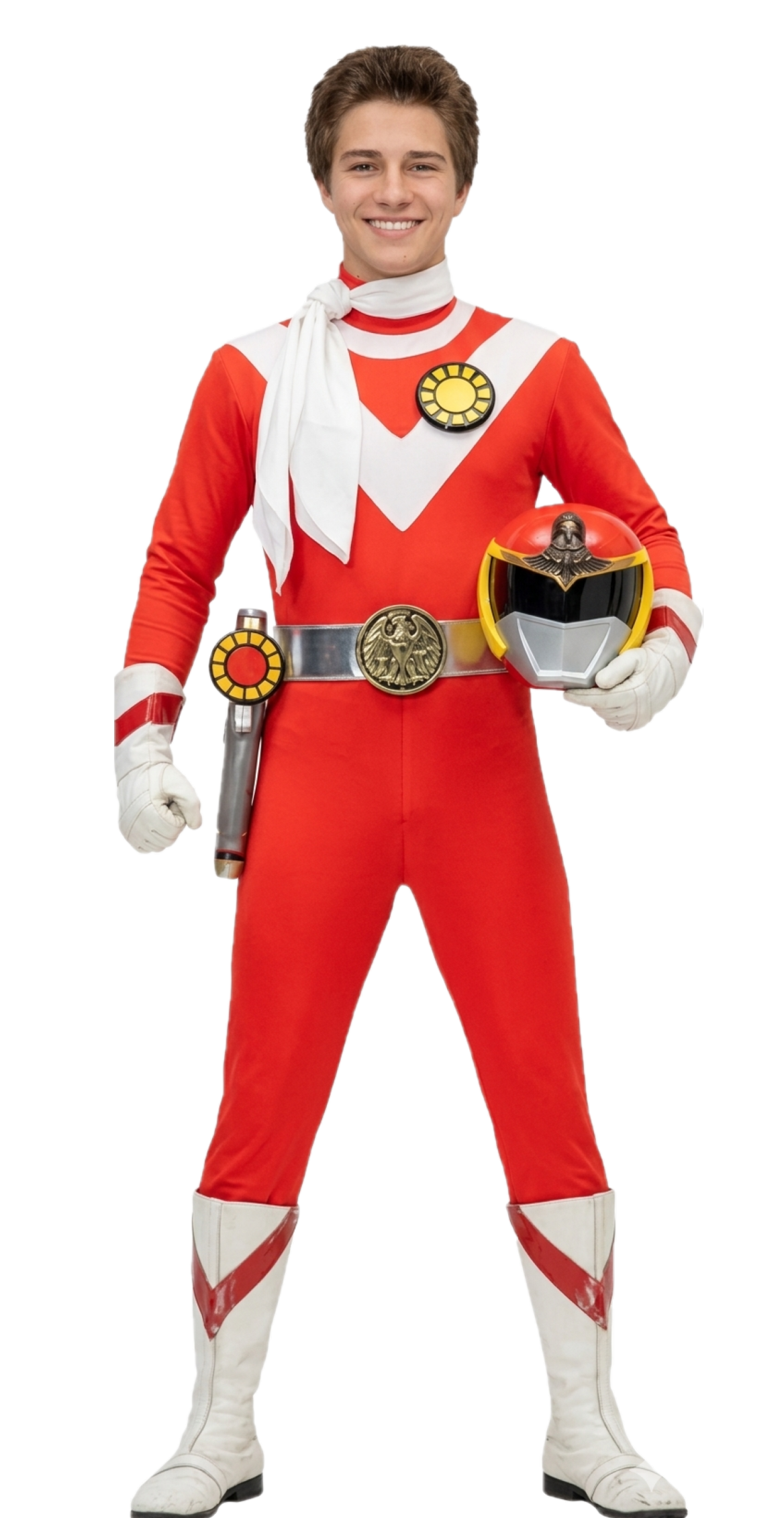 Power Rangers Solar Ranger Power Rangers Solar Force Helmetless by Aaroncoolb on DeviantArt