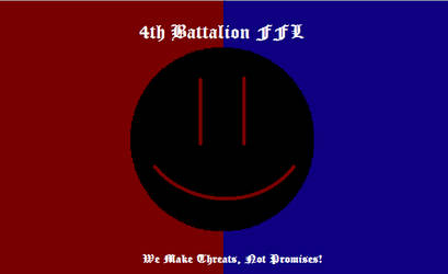 4th Battalion Flag, First Attempt