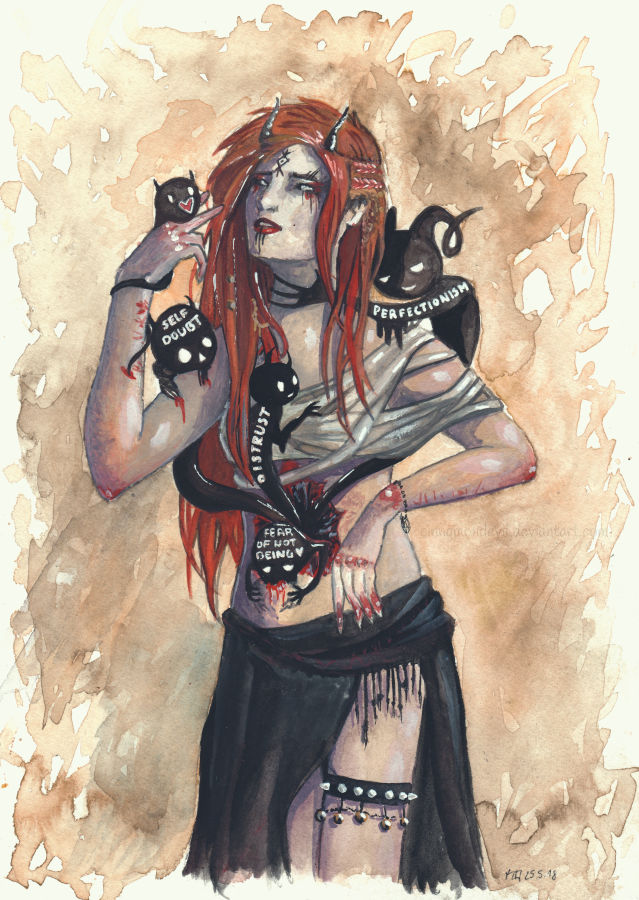 Inner Demons by CinnamonDevil Inner Demons by CinnamonDevil