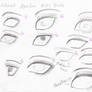 different aradia eye styles