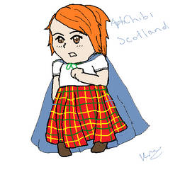 Chibi Scotland redraw