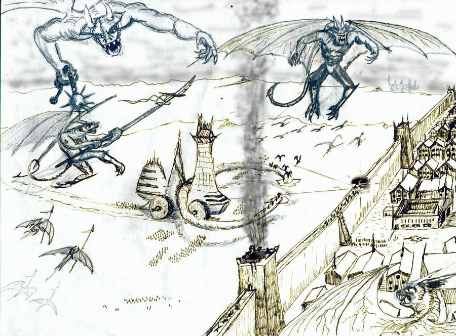 DnD Vengeance Attacks by DMDoug on DeviantArt