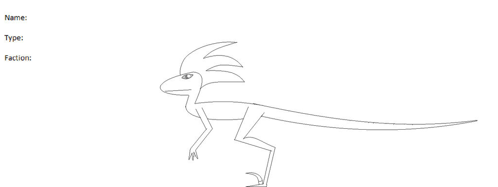 Raptor Template by RedRaptorContingen on DeviantArt