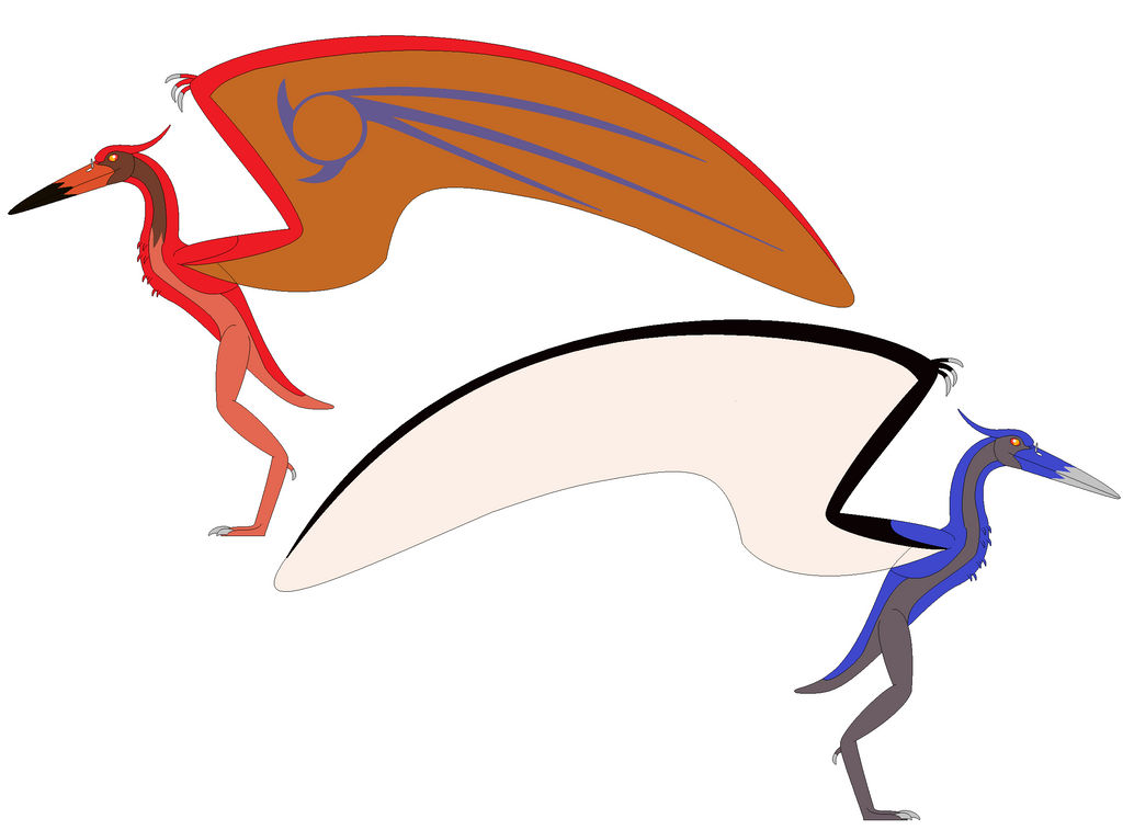 Rodan Argent and Rodan Cosmos by RedRaptorContingen on DeviantArt