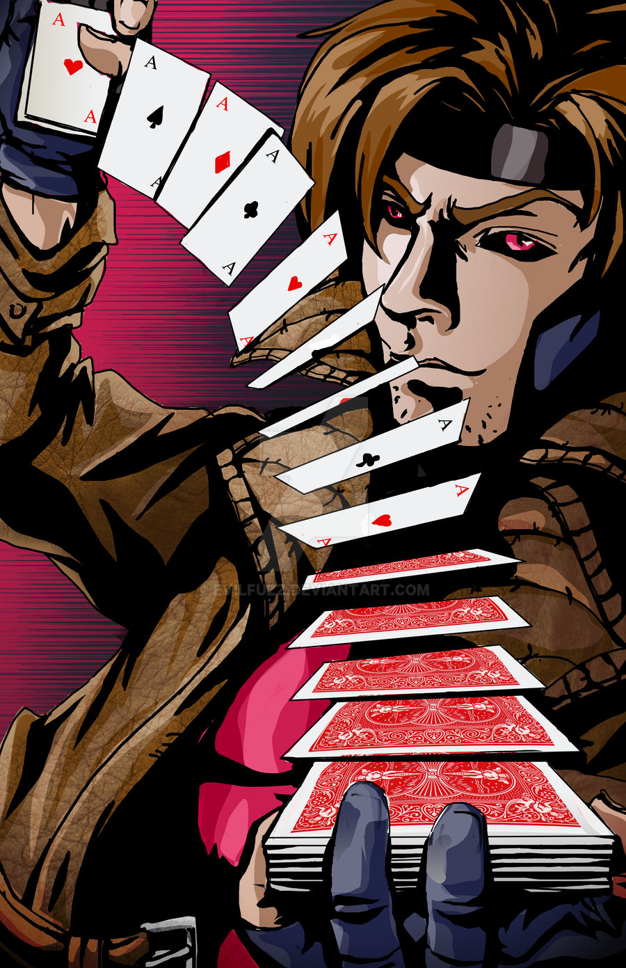 Gambit Ripped Complete: Gambit by EvilFuzz on DeviantArt