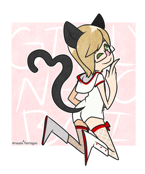 FanArt: Girly Neko Boi