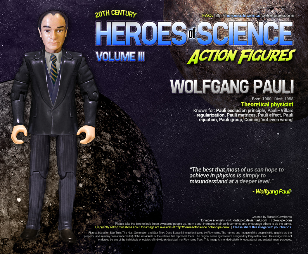 Heroes of Science: Wolfgang Pauli