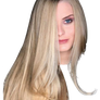 Girl Hair Blonde Straight Long (1)