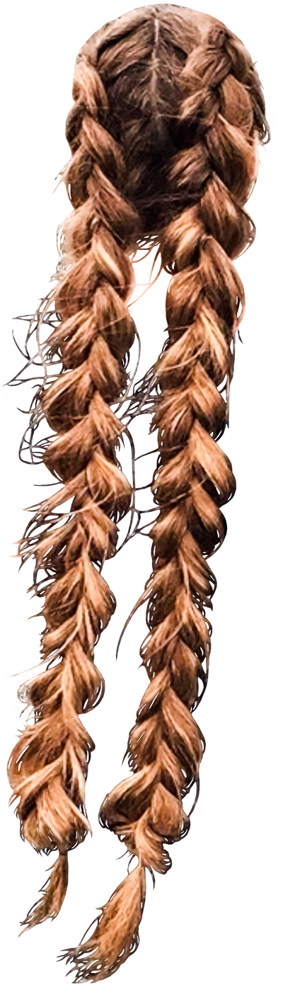 Girl Hair Blonde Braids Really Long (4) by pngtransparency on DeviantArt