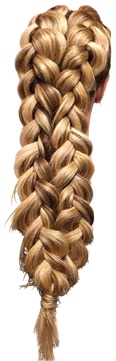 Girl Hair Blonde Braids Long 6 By Pngtransparency On Deviantart