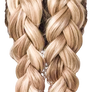 Girl Hair Blonde Braids Long (7)