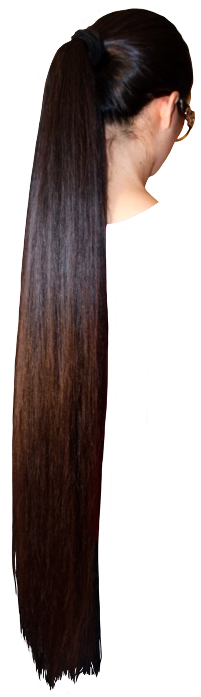 Asian hair ponytail deals