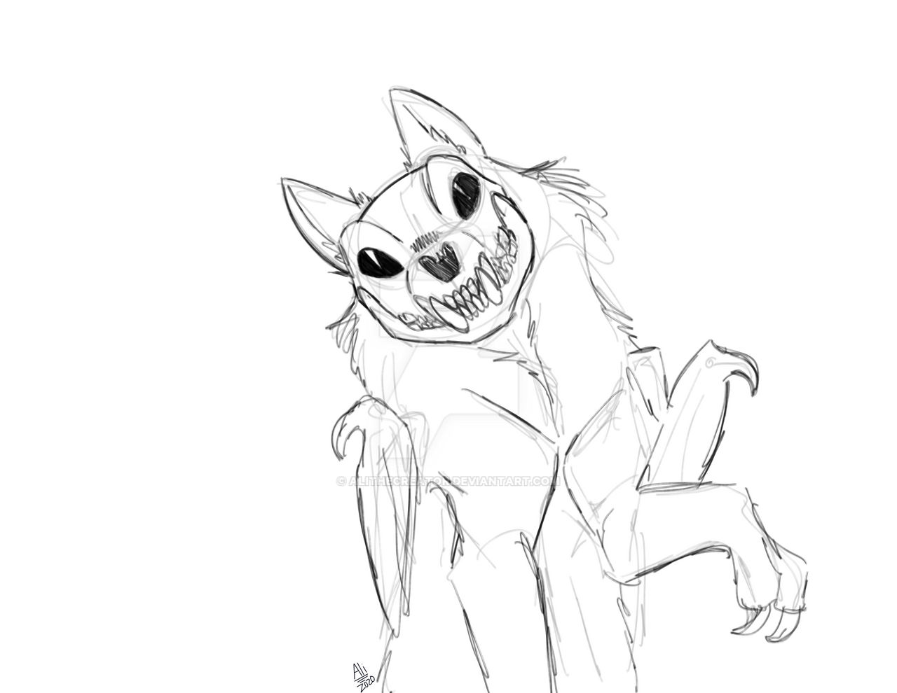 Chupacabra By Alithecreator On Deviantart