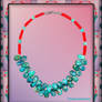 TURQUOISE AND CORAL NECKLACE