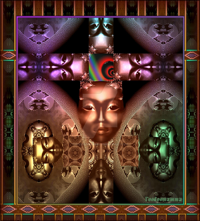 THE CROSS OF MAMA ERZULIE