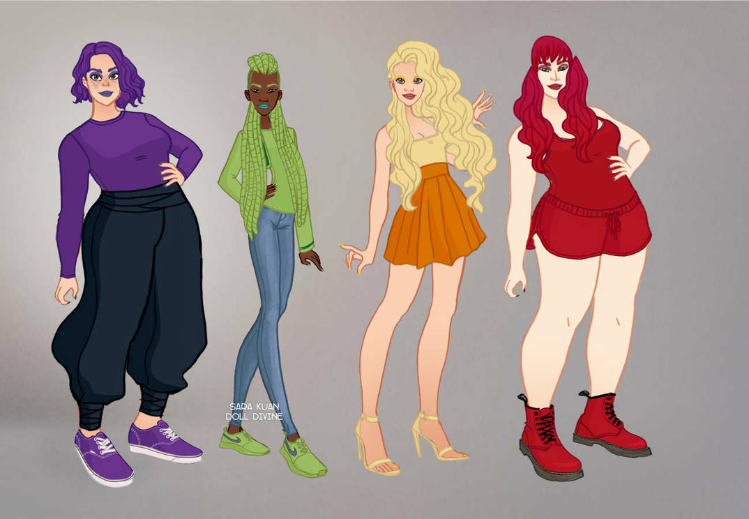 Fly Squad Style Human!Teletubbies by Teanster1 on DeviantArt