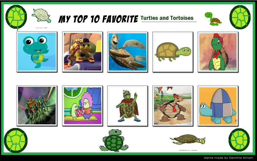 My Top 10 Favorite Turtles And Tortoises by Teanster1 on DeviantArt