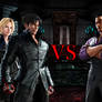 Jin and Nina vs. Kazuya and Anna