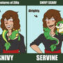 Snivy Scarf