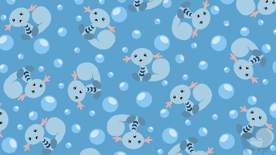A Wooper Wallpaper by SaraRazayzay on DeviantArt