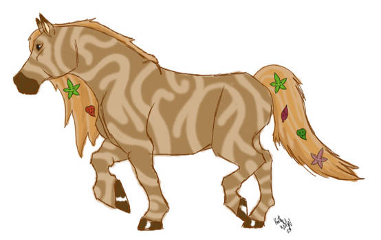 Korok Horse idea - sketch