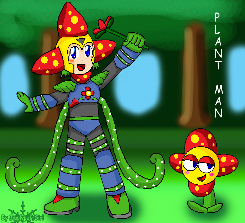 Mega Man 6 - Plant Man by JigglyPuffGirl on DeviantArt