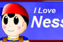 I Love Ness stamp