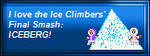 I Love the Iceberg stamp by JigglyPuffGirl