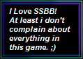 I Love SSBB Stamp 1