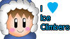 I love Ice Climbers Stamp by JigglyPuffGirl