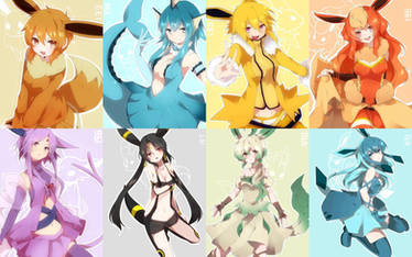 Complete Eeveelutions 2013