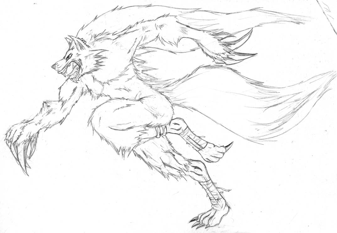 Running Werewolf by KillerMoon on DeviantArt