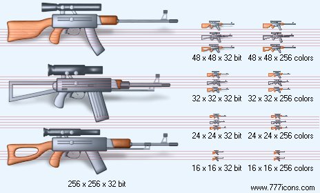 Weapon with shadow Icon