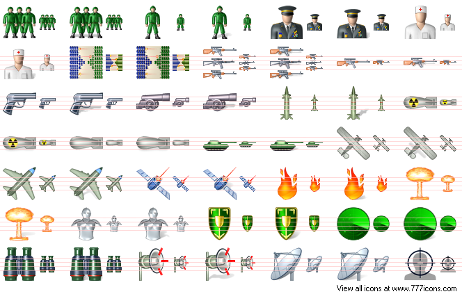 Military Icon Set