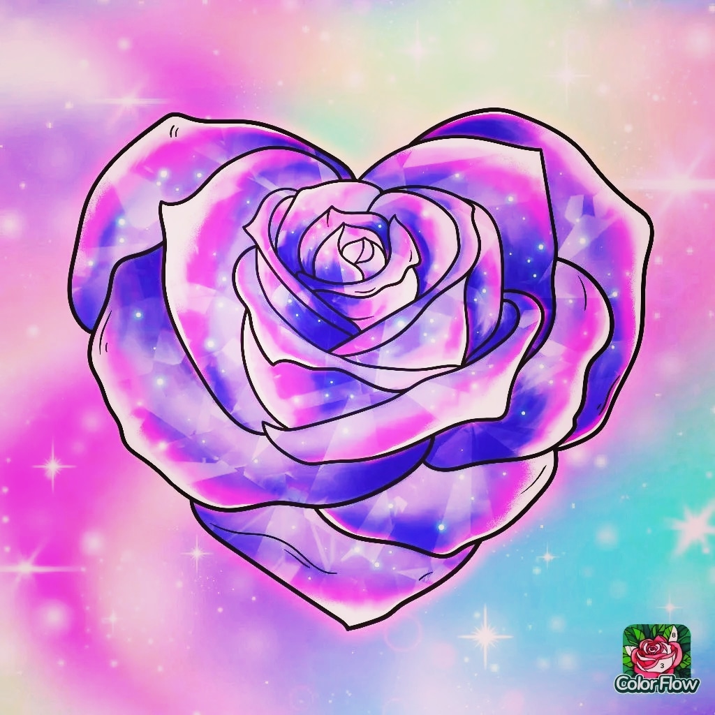 Rose Heart Draw How To Draw A Heart With A Rose Inside Step By Step