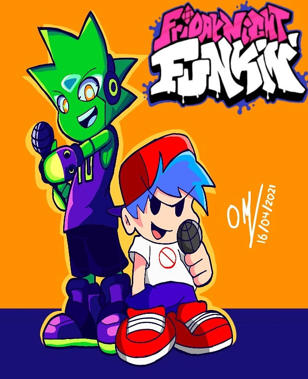 Friday Night Funkin vs Neon Fanart by OMEGAZX80 on DeviantArt