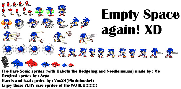 Top Ten Rarest Sprites The Rare Sonic sprites by Sonicman98 on DeviantArt