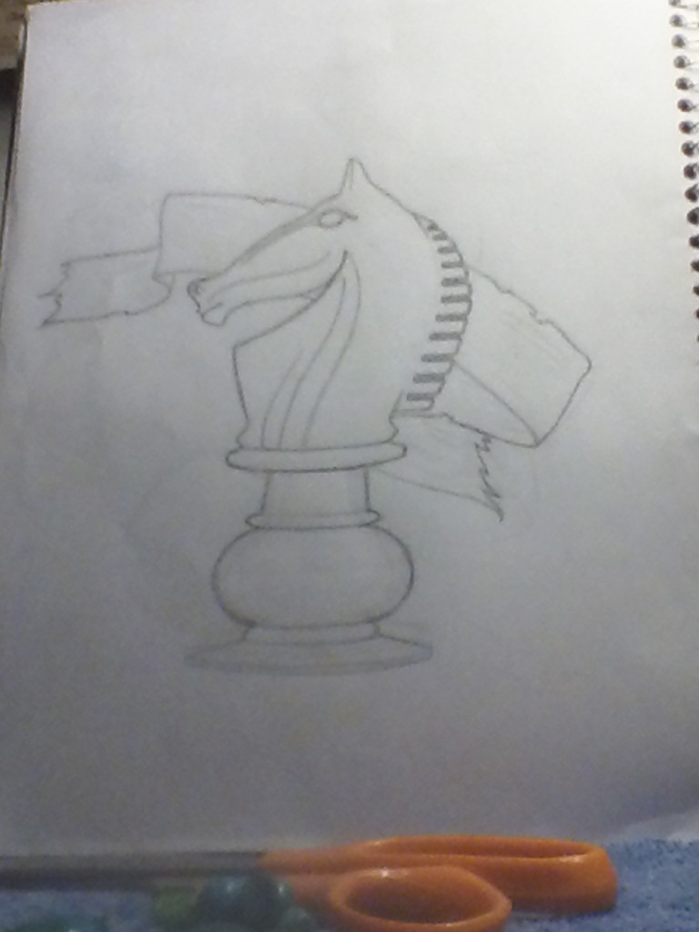 Chess Knight tattoo drawing by PirateoftheCaribbean on DeviantArt