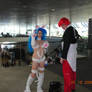 Felicia and Yori cosplayers