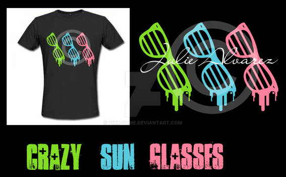 Crazy Sun Glasses Flashy