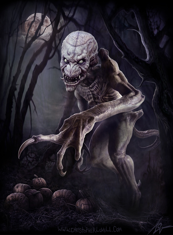 Pumpkinhead - Christopher Lovell Art