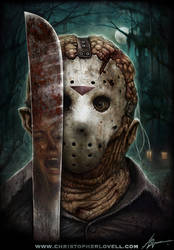 Jason Voorhees by Christopher Lovell by Lovell-Art