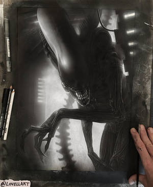 Alien Big Chap by Lovell-Art