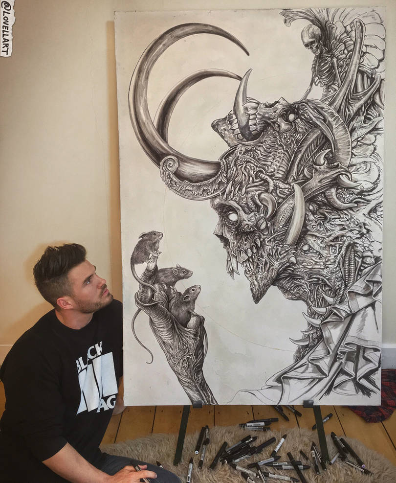 Work In Progress - WIP by Lovell-Art