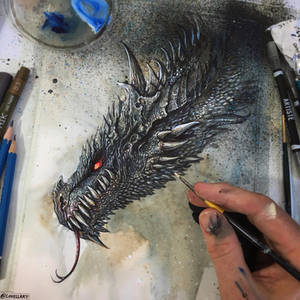 HOW TO DRAW A DRAGON: VIDEO ON YOUTUBE! by Lovell-Art HOW TO DRAW A DRAGON: VIDEO ON YOUTUBE! by Lovell-Art