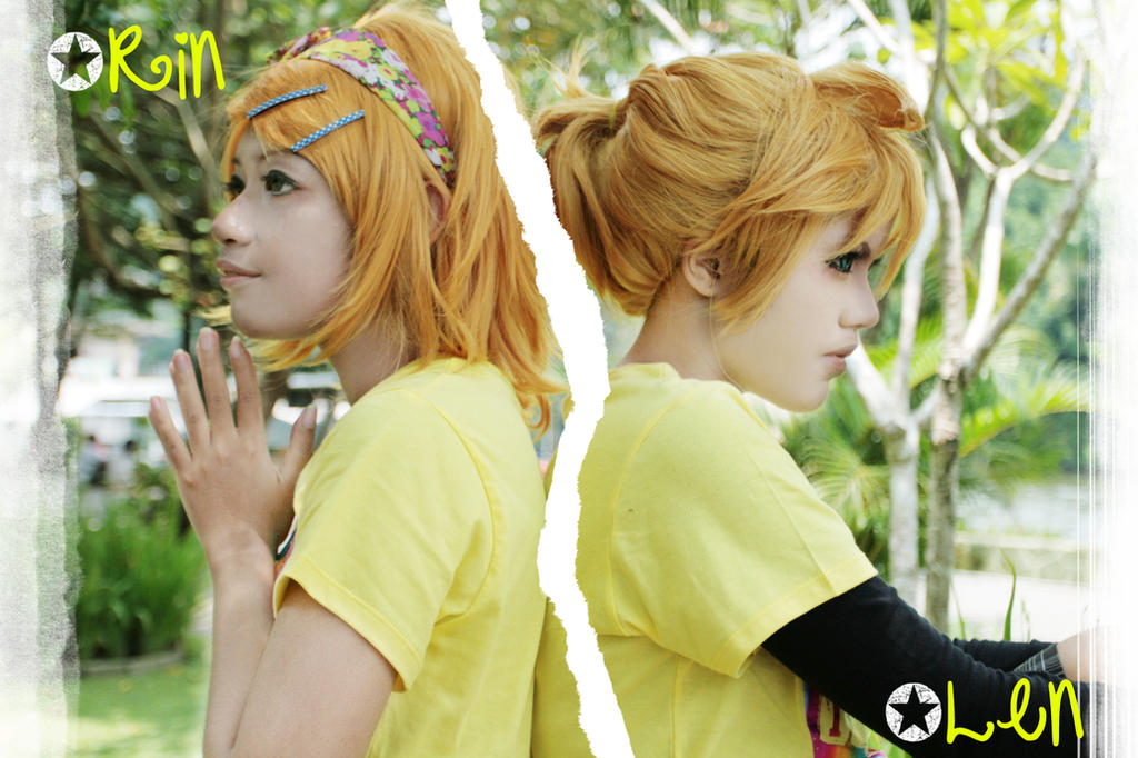 Lin X Rin Len x Rin Twin by recchinon on DeviantArt