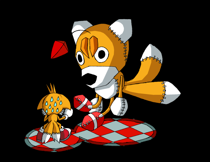 Tails vs. Tails doll