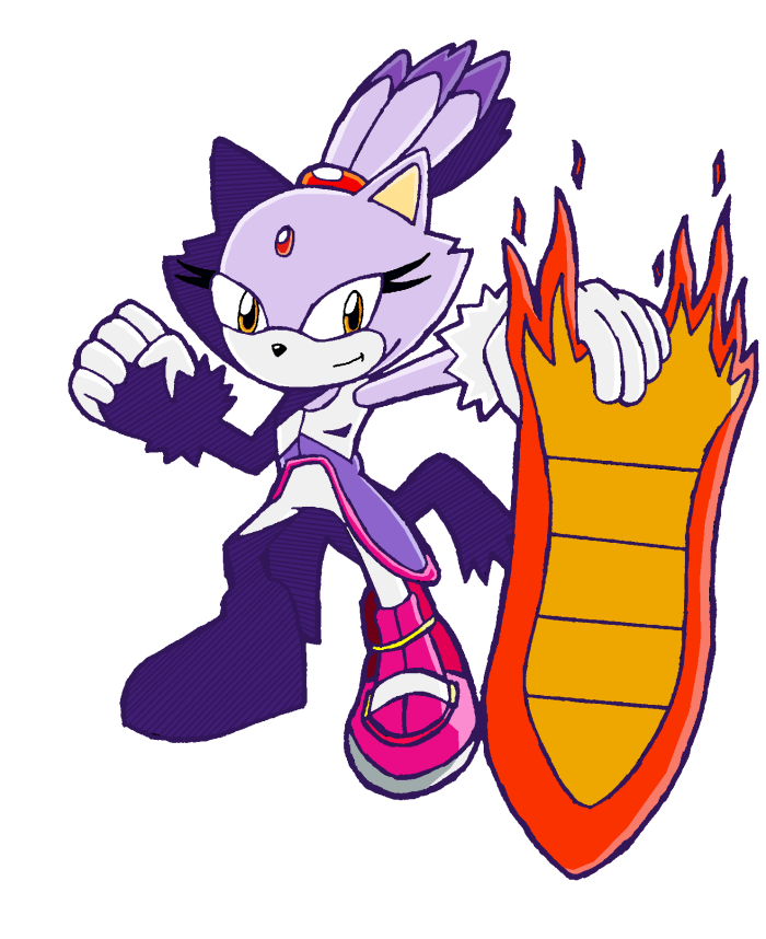 Sonic Riders Blaze Deviantart Sonic Riders style Blaze by Messengerrobo on DeviantArt