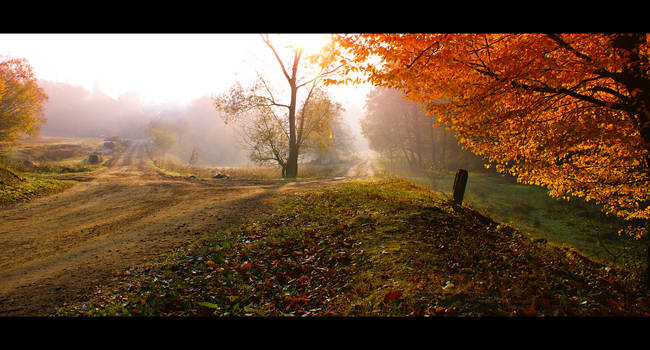 Morning in late October