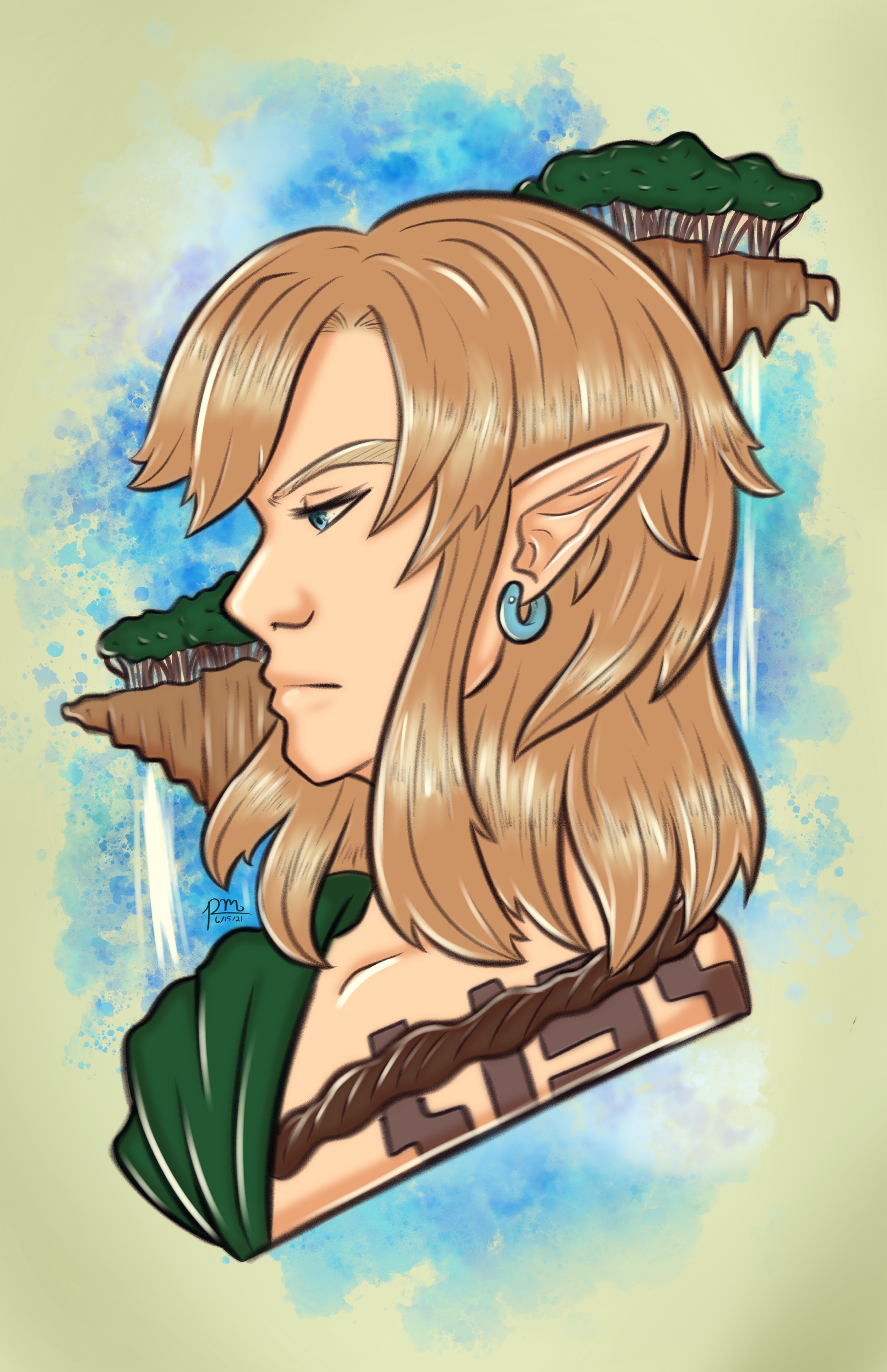 Zelda fanart - Link BOTW 2 by cheesemine on DeviantArt